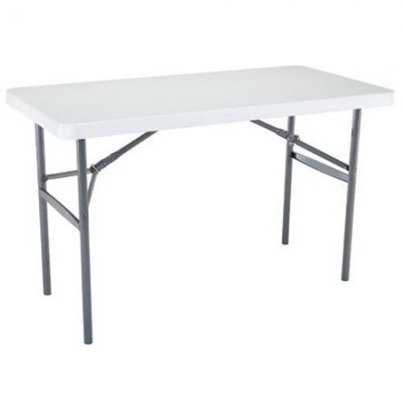 Lifetime Products 2940 Lifetime 24" X 48" White Granite Folding Table, 24 by 48