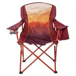 Ozark Trail Oversized Cooler Chair, Ombre Mountains