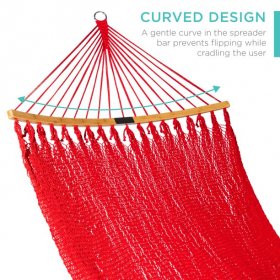 Best Choice Products Tree Hammock, Ruby Red