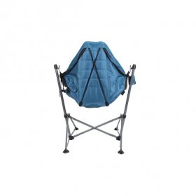 Ozark Trail Camping Reclining Hammock Chair, Blue and Gray