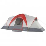 Ozark Trail 9-Person Weatherbuster? Dome Tent, with Built-in Mud Mat