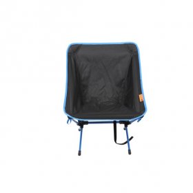 Ozark Trail Backpacking Camping Chair, Black, Adult