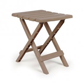 Camco Camping Table, Taupe Brown