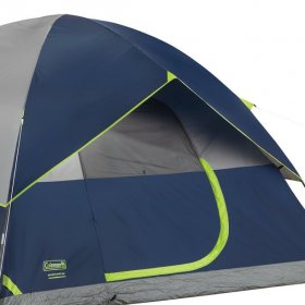Coleman 6-Person Sundome Dome Camping Tent, Blue