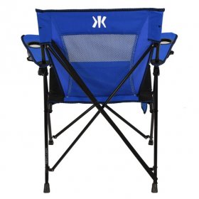 Kijaro Maldives Blue Recycled Repreve Fabric Adult Dual Lock Portable Camping Chair