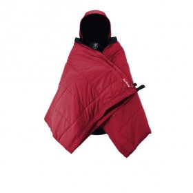 Kijaro Kubie Versatile, Multi-Use Outdoor Blanket and Poncho, Red