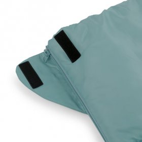 Ozark Trail Happy Camper 50-Degree Warm Weather Rectangular Rectangular Sleeping Bag for Young Adults, Blue, 75"x33"