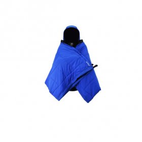 Kijaro Kubie Versatile, Multi-Use Outdoor Blanket Configures into Hammock, Sleeping Bag, Poncho, and Shade Canopy, Maldives Blue, Size 86.6" L x 67" W