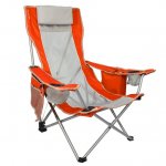 Kijaro Beach Sling Chair, Orange
