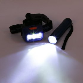 Ozark Trail 5-Piece LED Flashlight & Headlamp Combo, Model 30710