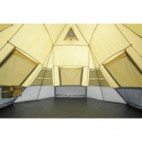 Ozark Trail 12' x 12' Instant Tepee Tent, Sleeps 7, 21.98 lbs