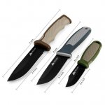 Ozark Trail Fixed Blade Knife Hunting Set, 3 Pieces