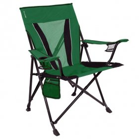 Kijaro Jasper Dual Lock XXL Portable Heavy Duty Adult Camping Chair, Green