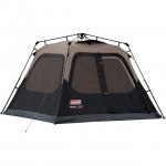 Coleman Gray Instant Setup Cabin Tent for 4 People with 1 Room