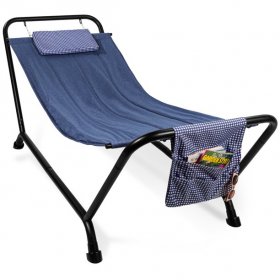 Best Choice Products Freestanding Hammock, Blue