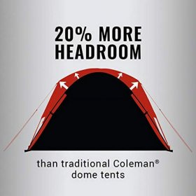 Coleman Skydome 8-Person Camping Tent-Dark Room Skydome 8-Person Camping Tent