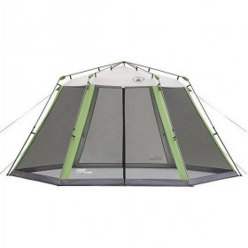 Coleman? Screen House Canopy Sun Shelter Tent with Instant Setup, 1 Room, Green