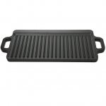 Ozark Trail 9 in Cast Iron Griddle (Reversible, 16.5 x 9 in)