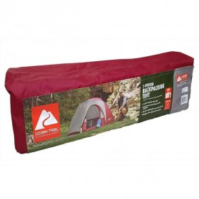 Ozark Trail 1-Person Backpacking Tent, with Large Door for Easy Entry, Carry Weight-4.4lbs.