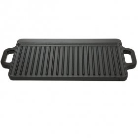 Ozark Trail 9 in Cast Iron Griddle (Reversible, 16.5 x 9 in)