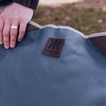 Kijaro Smokey Mountain Blue Repreve Fabric Native Comfort Camping Chair for Outdoor