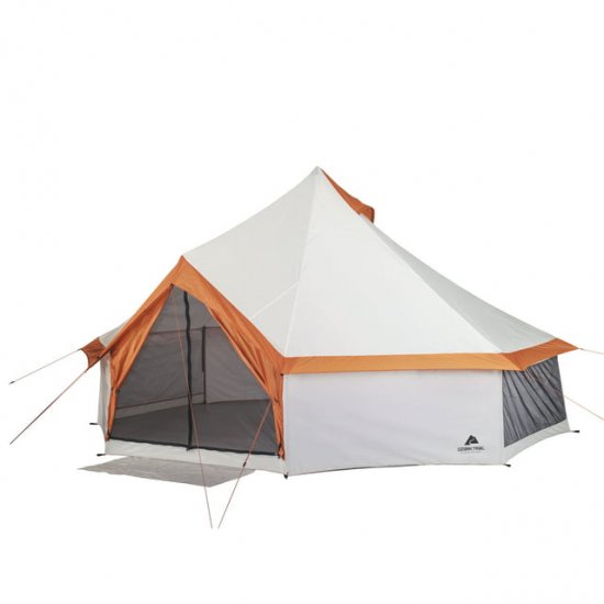 Ozark Trail, 13\' x 13\' x 92\", 8 Person Yurt Tent